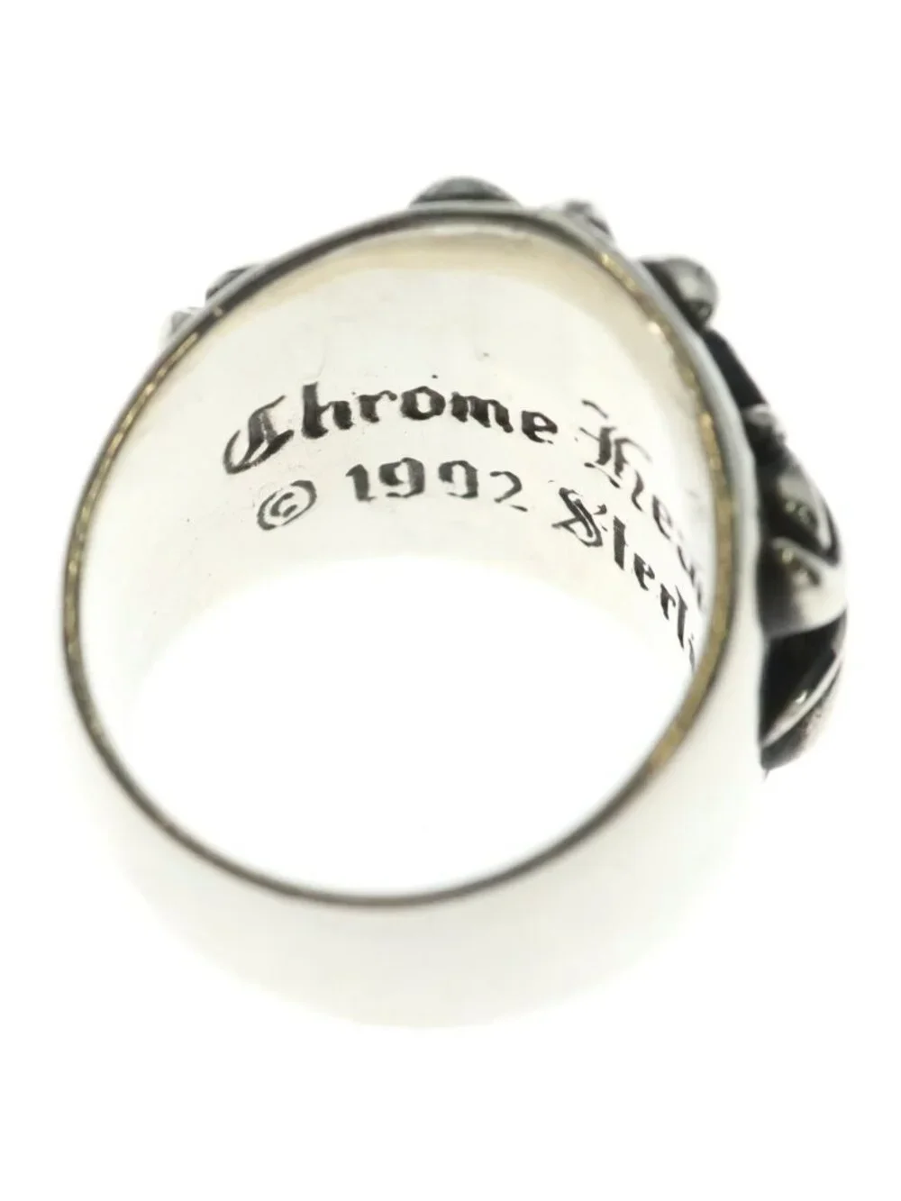Chrome Hearts Keeper Ring Silver